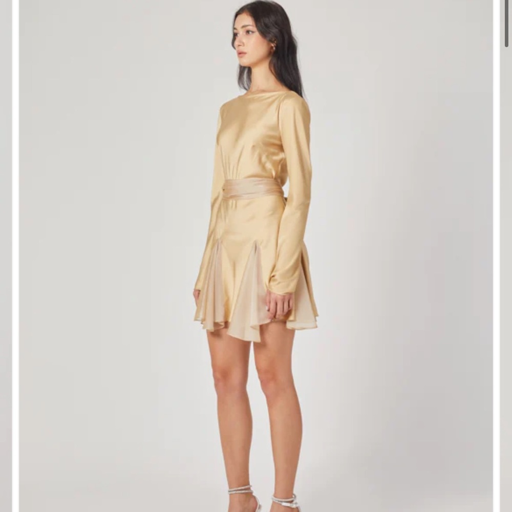 Onarins gold dress